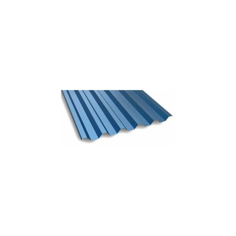 BLUE PROFILED SHEET METAL 6000X1030X0.5MM (MG/30/206)